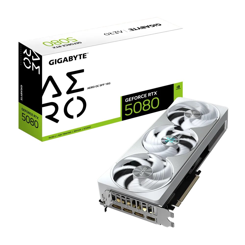 Gigabyte GeForce RTX 5080 AERO OC SFF 16GB GDDR7