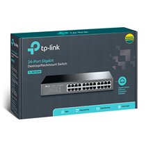 SWITCH NO GESTIONABLE TP-LINK SG1024D 24P GIGA SOBREMESA / RACK