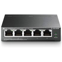 SWITCH NO GESTIONABLE TP-LINK SG1005P-PD 1P GIGA POE++ IN Y 4P POE+ OUT SOBREMESA NO RACK CARCASA METALICA
