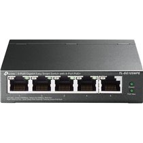 SWITCH SEMIGESTIONABLES POE+ TP-LINK SG105MPE 5P GIGABIT 4P POE+ TOTAL POE+ 120W CARCASA METALICA