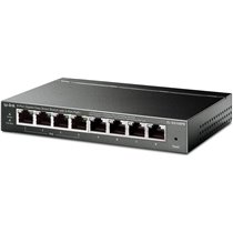 SWITCH SEMIGESTIONABLE TP-LINK SG108PE 8P GIGA ALIMENTACION POE 55W CARCASA METALICA