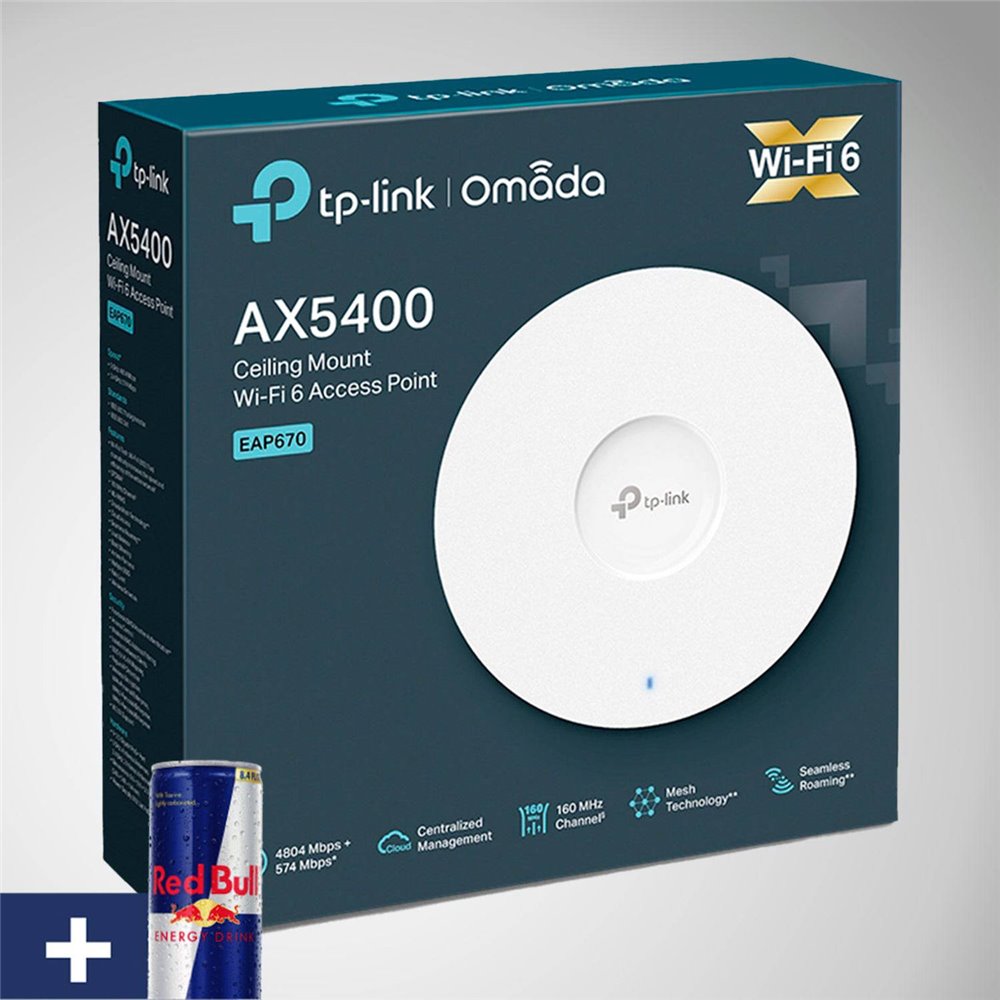 TP-LINK WIRELESS ENTERPRISE ACCESS POINT AX5400 TECHO TP-LINK WIRELESS ENTERPRISE ACCESS POINT AX5400 TECHO