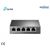 SWITCH TP-LINK TL-SG1005P 5 PUERTOS/ RJ-45 10/100/1000 POE