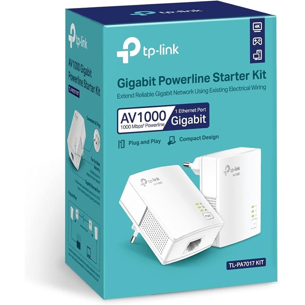 TP-LINK TL-PA7017 KIT POWERLINE AV1000
