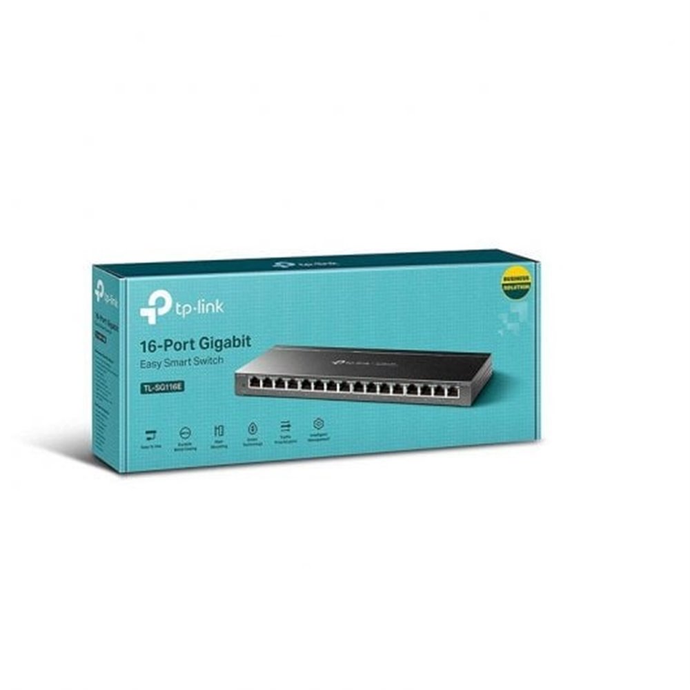 SWITCH TP-LINK TL-SG116E 16 PUERTOS/ RJ-45 10/100/1000
