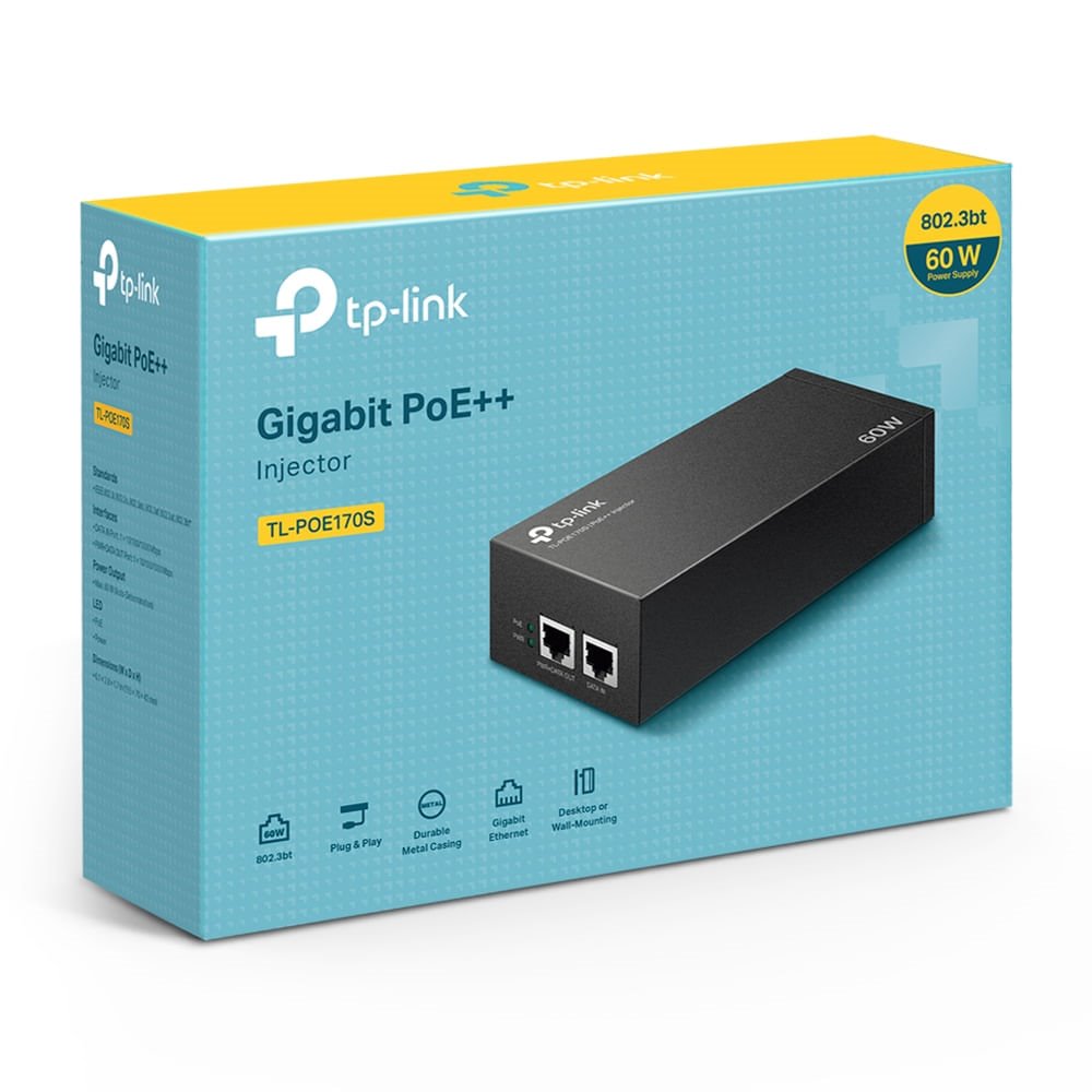 TP-LINK POE170S INYECTOR POE++ H/60W