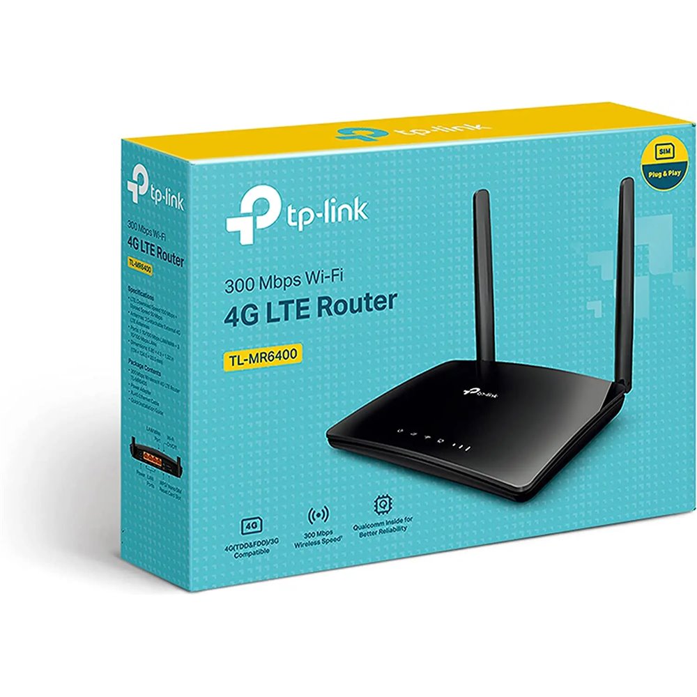 TP-LINK WIRELESS 4G ROUTER N 300MBP + SIM