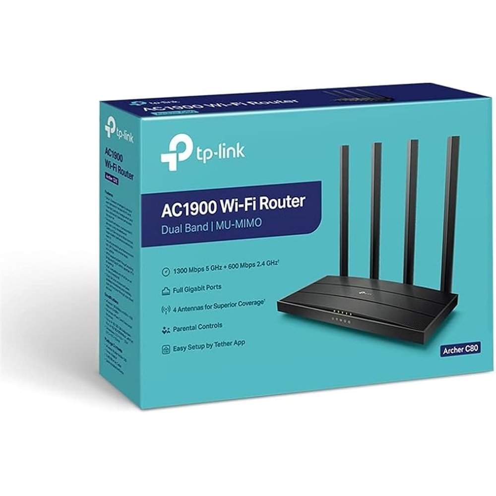 ROUTER TP-LINK AC1900 DUAL-BAND WIFI ROUTER