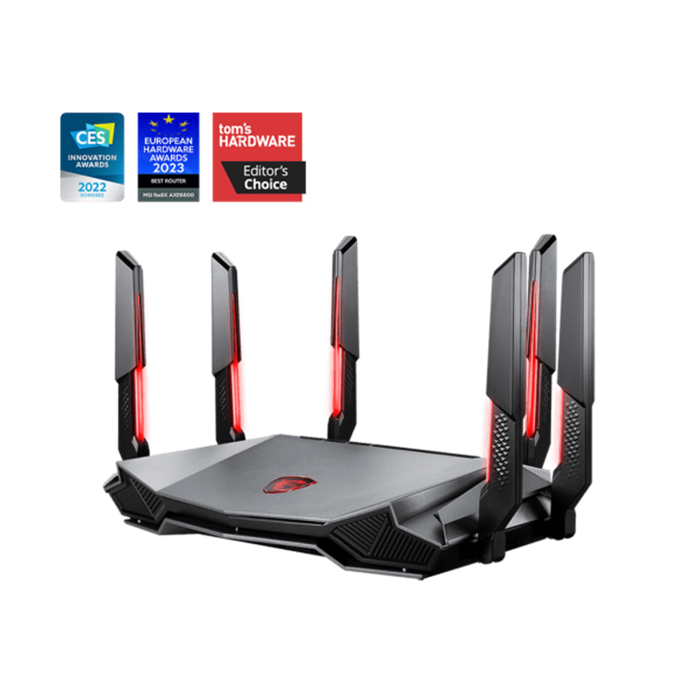 AXE5400 TRI-BAND WIFI 6E GMG ROUTER
