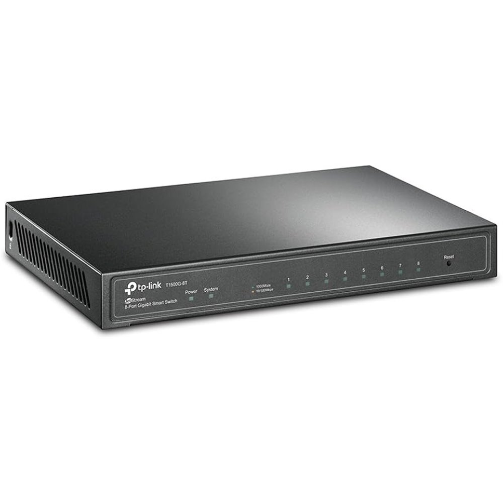 SWITCH GESTIONABLE TP-LINK TL-SG2008 8 PUERTOS/ RJ-45 10/100/1000