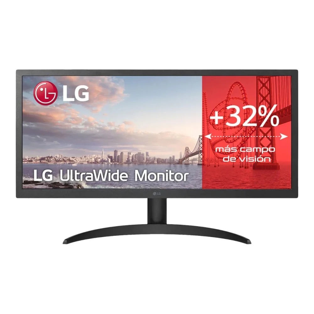 Monitor Ultrapanorámico LG 26WQ500-B 26" WFHD IPS HDR10 Monitor Ultrapanorámico LG 26WQ500-B 26" WFHD IPS HDR10