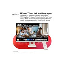 Monitor Smart FHD LG 27SR50F-W 27" IPS webOS23 Blanco