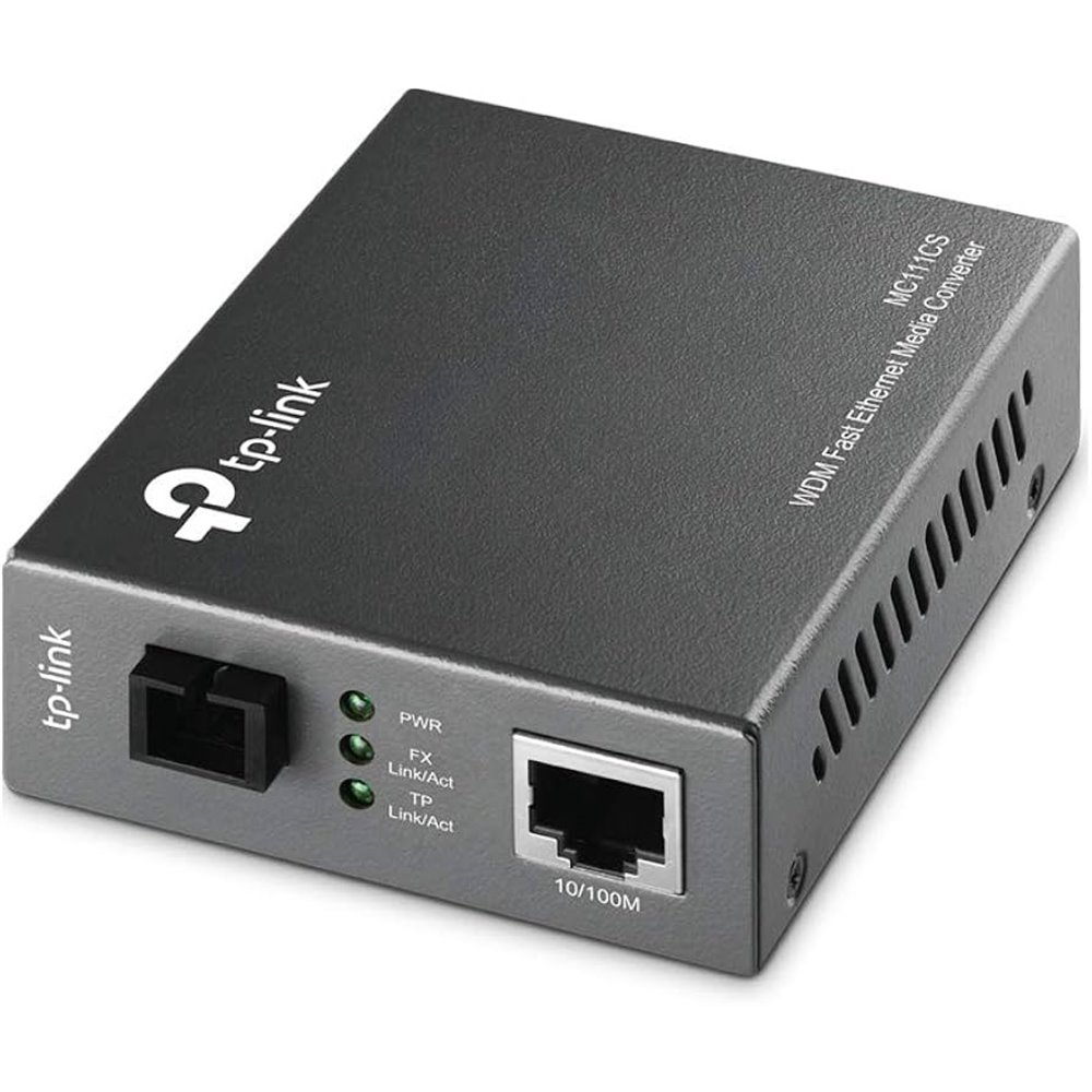 TP-LINK MC111CS CONVERSOR MEDIOS MONO MODO 10/100M