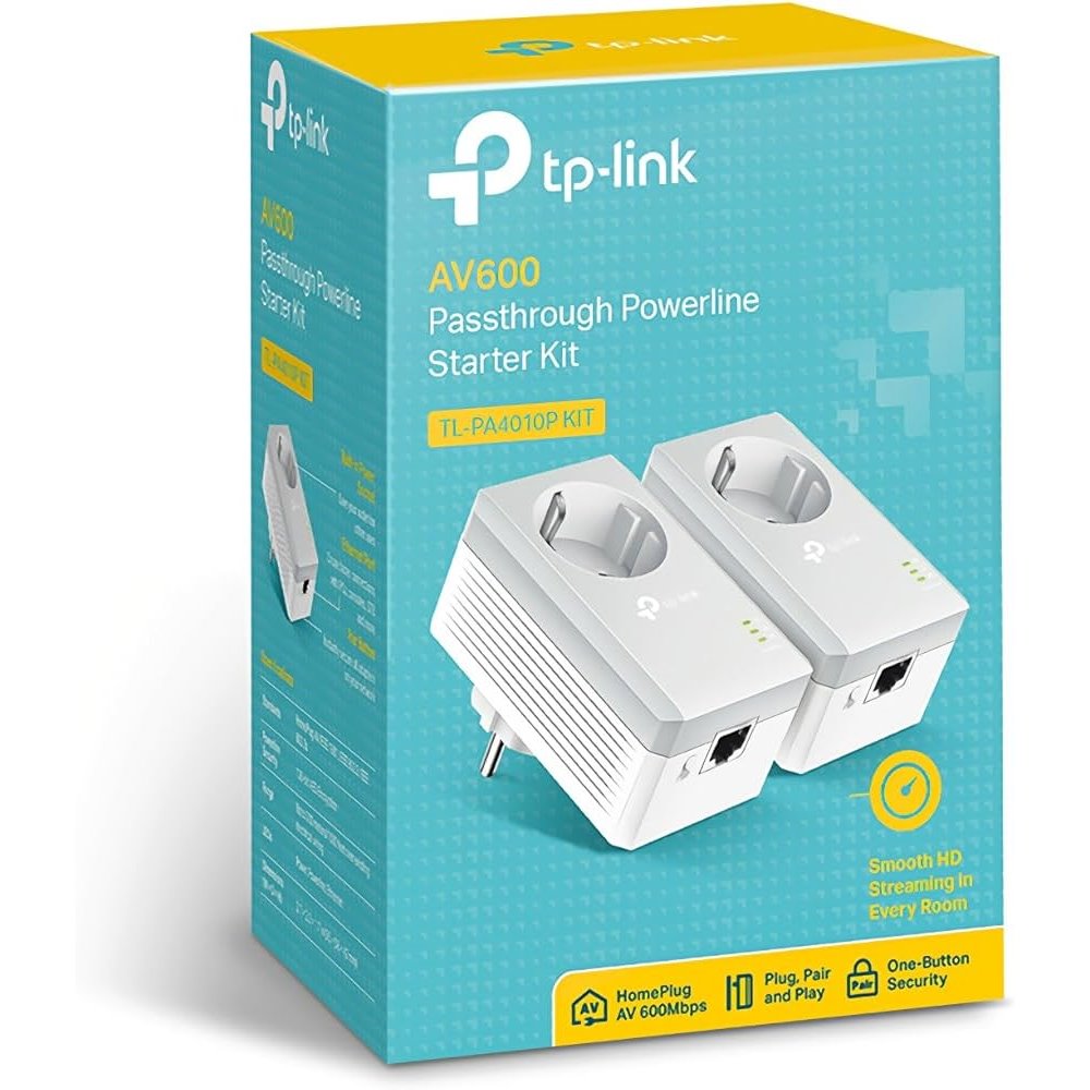 TP-LINK TL-PA4010P KIT POWERLINE AV600