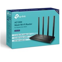 ROUTER INAL?MBRICO TP-LINK ARCHER C6 1200MBPS/ 24GHZ 5GHZ/ 4 ANTENAS/ WIFI 80211AC/N/A - B/G/N