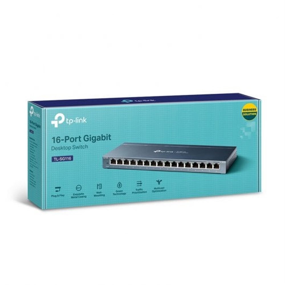 SWITCH TP-LINK TL-SG116 16 PUERTOS/ RJ-45 10/100/1000