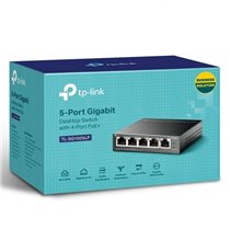 SWITCH TP-LINK TL-SG1005LP 5 PUERTOS/ RJ-45 10/100/1000/ POE