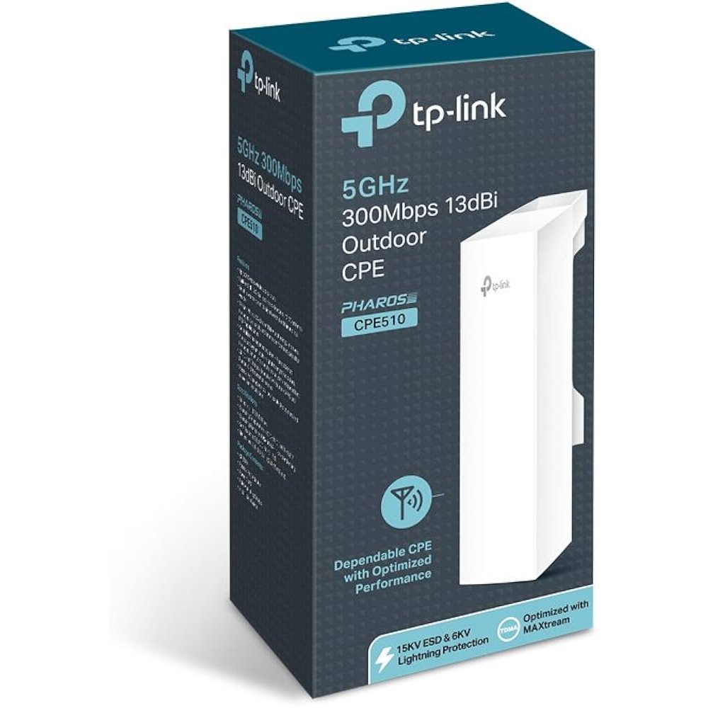 TP-LINK CPE510 5GHZ 300MBPS 13DBI OUTDOOR CPE