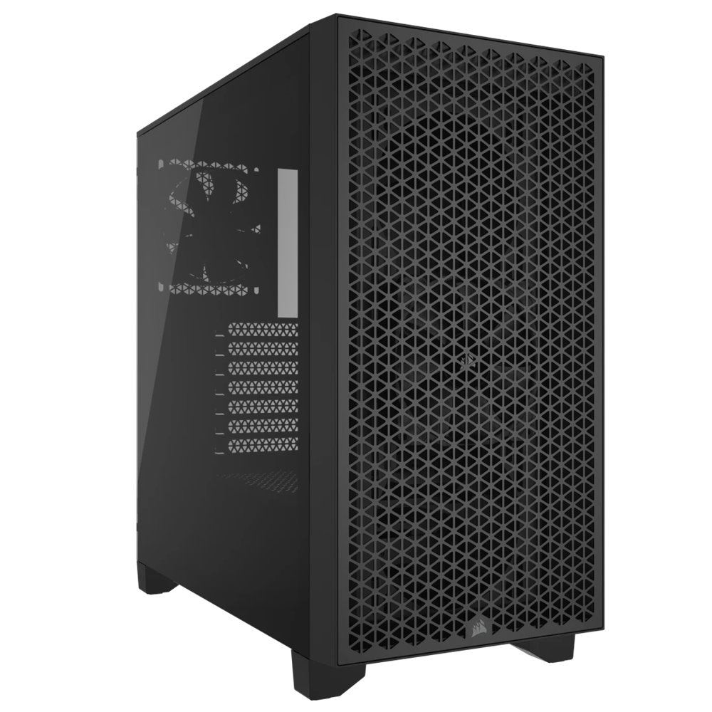 Corsair 3000D Airflow Mid-Tower Black: Caja Semitorre ATX