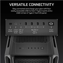 Corsair 5000T Mid-Tower Black: Caja Semitorre E-ATX