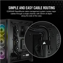 Corsair 4000D Airflow Mid-Tower Black: Caja Semitorre E-ATX