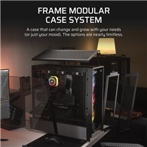 Corsair FRAME 4000D RS ARGB Mid-Tower Black: Caja Semitorre E-ATX