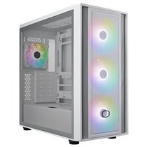 Cooler Master MasterBox 600 ARGB Mid-Tower White E-ATX