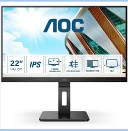 AOC 22P2DU 22' LED IPS FullHD 75Hz FreeSync